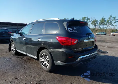 2019 Nissan Pathfinder Sv z USA, uszkodzony, nr VIN 5N1DR2MN2KC607572
